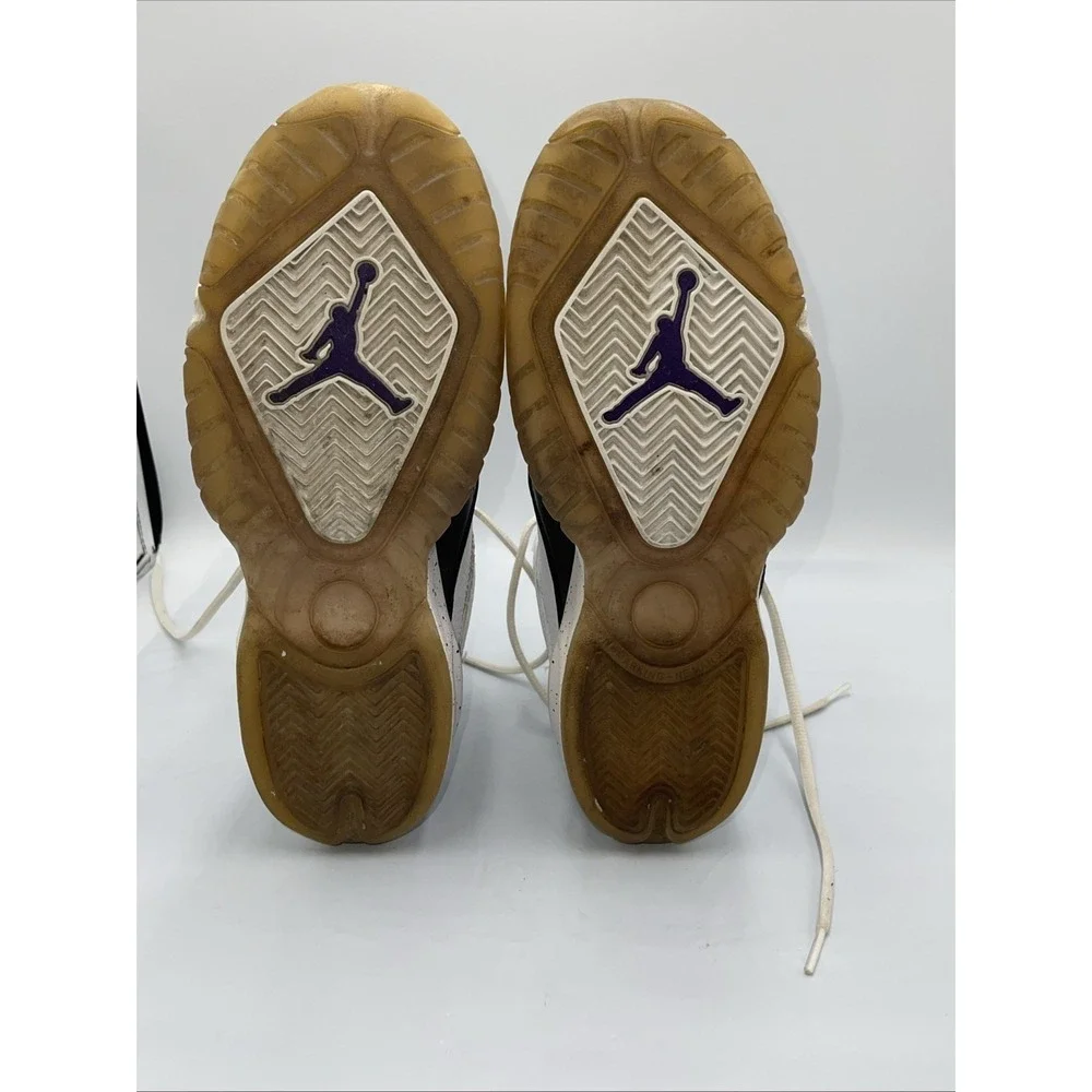 Nike‎ Air Jordan B'Loyal GS Sneakers Youth 6.5Y White Black Purple CK1425-115